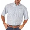 Wrangler Men's George Strait Short Sleeve Button Down Shirt -Wrangler Store WRA MGSB846 new