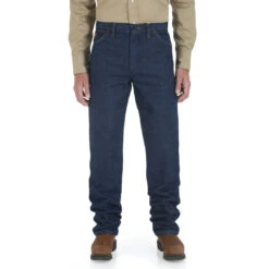 Wrangler Men's Flame Resistant Original Fit Jeans -Wrangler Store b4398d9c63f9073c9d7be6399f5a9925