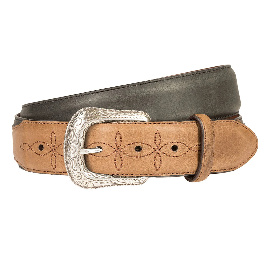 Wrangler Men's Two-Tone Western Billet Belt 2 Wrangler Men's Two-Tone Western Billet Belt