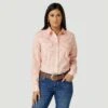 WRANGLER WOMENS CACTI WESTERN SNAP SHIRT - PINK MULTI 2 WRANGLER WOMENS CACTI WESTERN SNAP SHIRT - PINK MULTI -Wrangler Store f5a0548381606c8eb642a448b93be4df