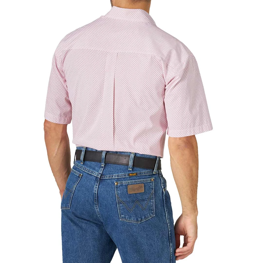 Wrangler George Strait Men's Short Sleeve Sunset Geo Print Button-Down Shirt 4 Wrangler George Strait Men's Short Sleeve Sunset Geo Print Button-Down Shirt - Image 2