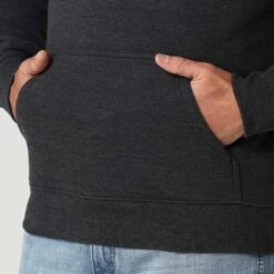 Wrangler Men's Logo Arm Hit Pullover Hoodie -Wrangler Store img13407 wrangler men s logo arm hit pullover hoodie