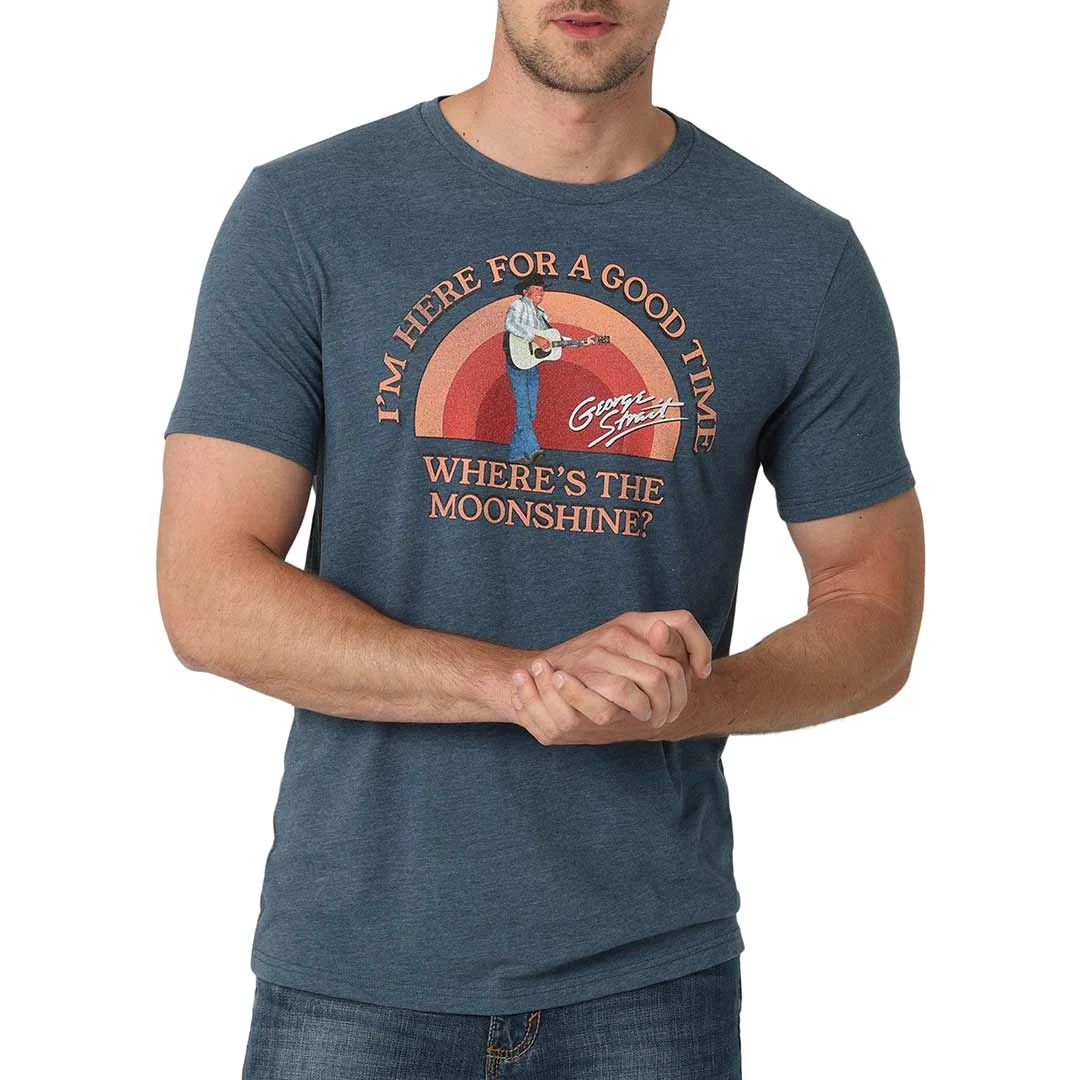 Wrangler Men's George Strait Moonshine T-Shirt 3 Wrangler Men's George Strait Moonshine T-Shirt