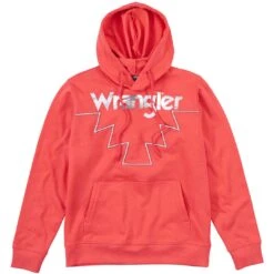 Wrangler Women's Retro Metallic Logo Hoodie -Wrangler Store img19710 wrangler women s retro metallic logo hoodie