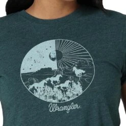 Wrangler Women's Wild Mustang Graphic T-Shirt -Wrangler Store img25151 wrangler women s wild mustang graphic t shirt