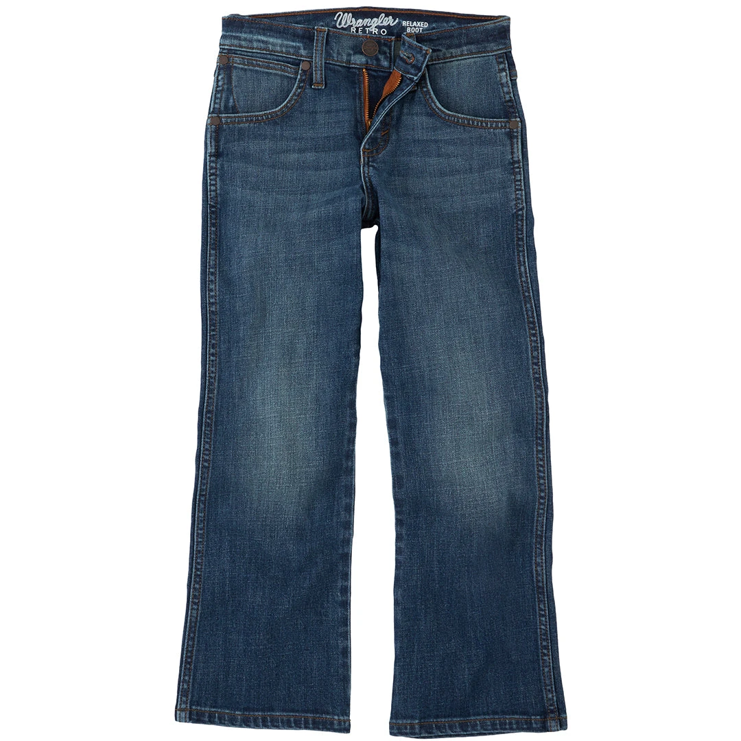Wrangler Toddler Boys' Retro Relaxed Fit Bootcut Jeans 4 Wrangler Toddler Boys' Retro Relaxed Fit Bootcut Jeans - Image 2