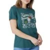 Wrangler Women's Flower Steer Head Graphic T-Shirt