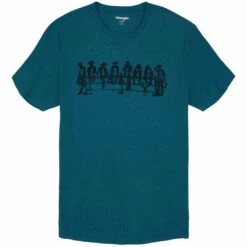 Wrangler Men's Cowboy Fence Graphic T-shirt -Wrangler Store img32101 wrangler men s cowboy fence graphic t shirt