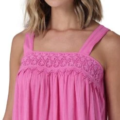 Wrangler Women's Retro Lace Handkerchief Tank Top -Wrangler Store img37957 wrangler women s retro lace handkerchief tank top