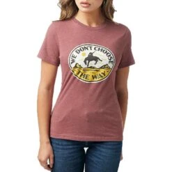 Wrangler X Yellowstone Women's We Don’t Choose T-Shirt -Wrangler Store img39734 wrangler x yellowstone women s we don E2 80 99t choose t shirt