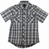 Wrangler Boys' Plaid Short Sleeve Snap Shirt 2 Wrangler Boys' Plaid Short Sleeve Snap Shirt -Wrangler Store img39803 wrangler boys plaid short sleeve snap shirt