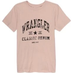 Wrangler Women's Retro Text Logo Graphic T-Shirt -Wrangler Store img46133 wrangler women s retro text logo graphic t shirt