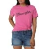 Wrangler Women's Retro Rope Logo Graphic T-Shirt -Wrangler Store img55460 wrangler women s retro rope logo graphic t shirt