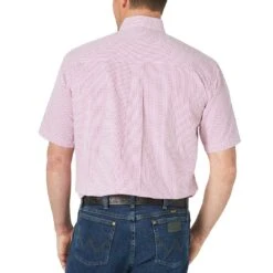 Wrangler Men's George Strait Short Sleeve Button-Down Shirt -Wrangler Store img61365 wrangler men s george strait short sleeve button down shirt