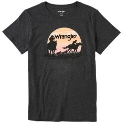 Wrangler Women's Retro Silhouette Graphic T-Shirt -Wrangler Store img62815 wrangler women s retro silhouette graphic t shirt