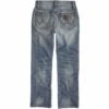 Wrangler Boys' Retro Slim Straight Leg Jeans (1-7) -Wrangler Store img64108 wrangler boy s retro slim straight leg jeans