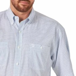 Wrangler Men's George Strait Short Sleeve Button Down Shirt -Wrangler Store img64488 wrangler men s george strait short sleeve button down shirt