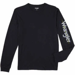 Wrangler Men's Arm Logo Graphic T-Shirt -Wrangler Store img67316 wrangler men s arm logo graphic t shirt