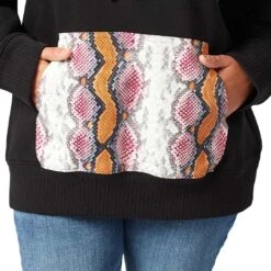 Wrangler Women's Retro Snake Print Hoodie -Wrangler Store img70686 wrangler women s retro snake print hoodie