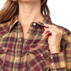 Wrangler Women's Flannel Plaid Snap Shirt -Wrangler Store img74331 wrangler women s flannel plaid snap shirt