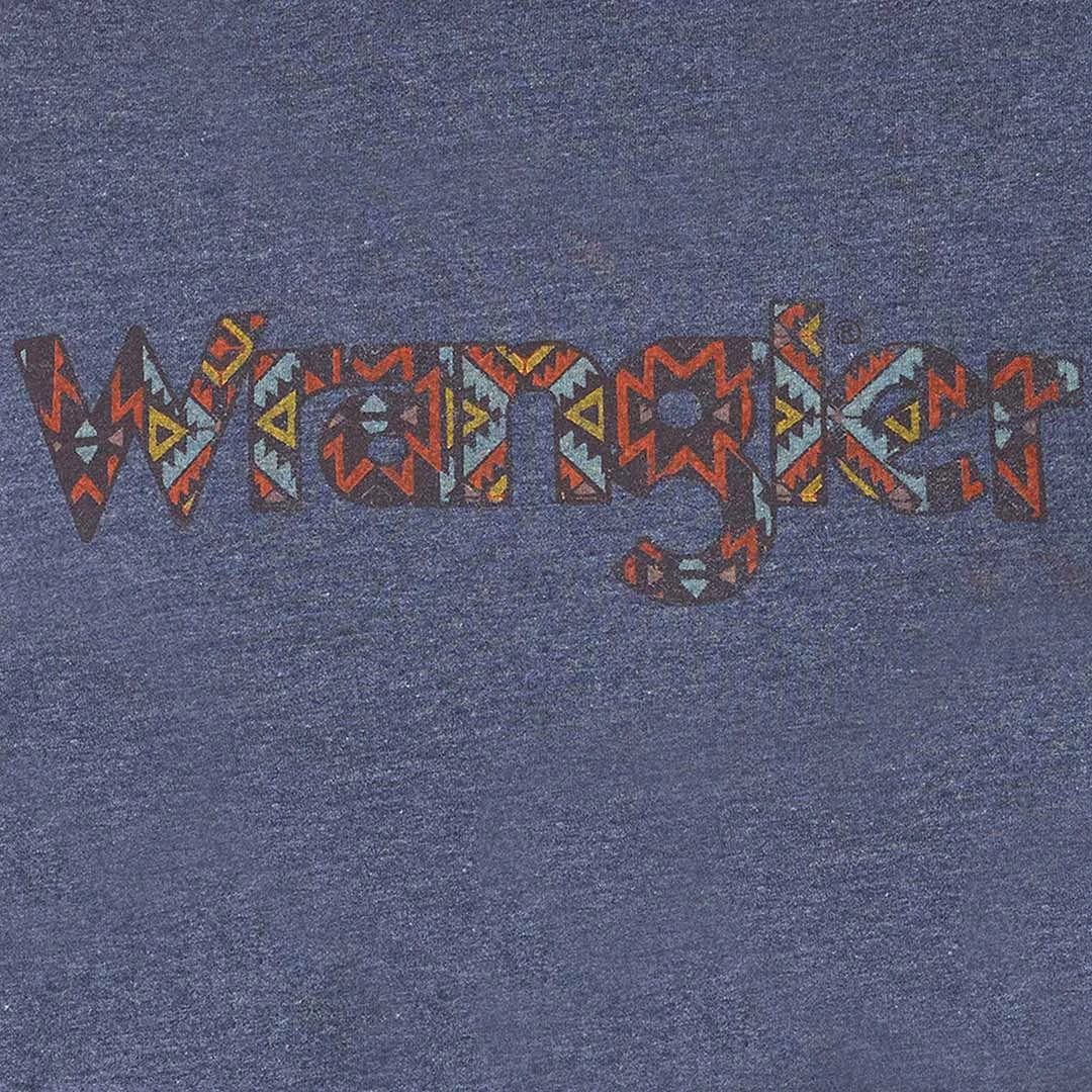 Wrangler Men's Aztec Logo Graphic T-shirt 6 Wrangler Men's Aztec Logo Graphic T-shirt - Image 4