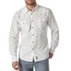 Wrangler Men's Retro Solid Dobby Snap Shirt -Wrangler Store img75412 wrangler men s retro solid dobby snap shirt