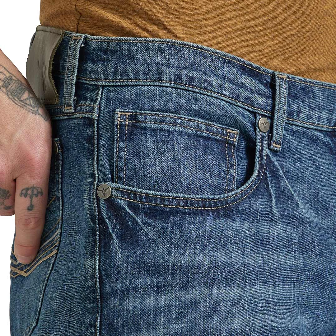 Wrangler Men's 20X No. 42 Vintage Slim Fit Bootcut Jeans 7 Wrangler Men's 20X No. 42 Vintage Slim Fit Bootcut Jeans - Image 5