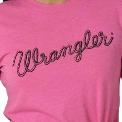 Wrangler Women's Retro Rope Logo Graphic T-Shirt -Wrangler Store img79331 wrangler women s retro rope logo graphic t shirt