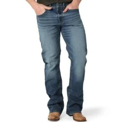 Wrangler Men's Rock 47 Slim Fit Bootcut Jeans -Wrangler Store img83087 wrangler men s rock 47 slim fit bootcut jeans