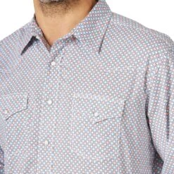 Wrangler Men's 20X Competition Advanced Comfort Print Snap Shirt 9 Wrangler Men's 20X Competition Advanced Comfort Print Snap Shirt -Wrangler Store img84343 wrangler men s 20x competition advanced comfort print snap shirt