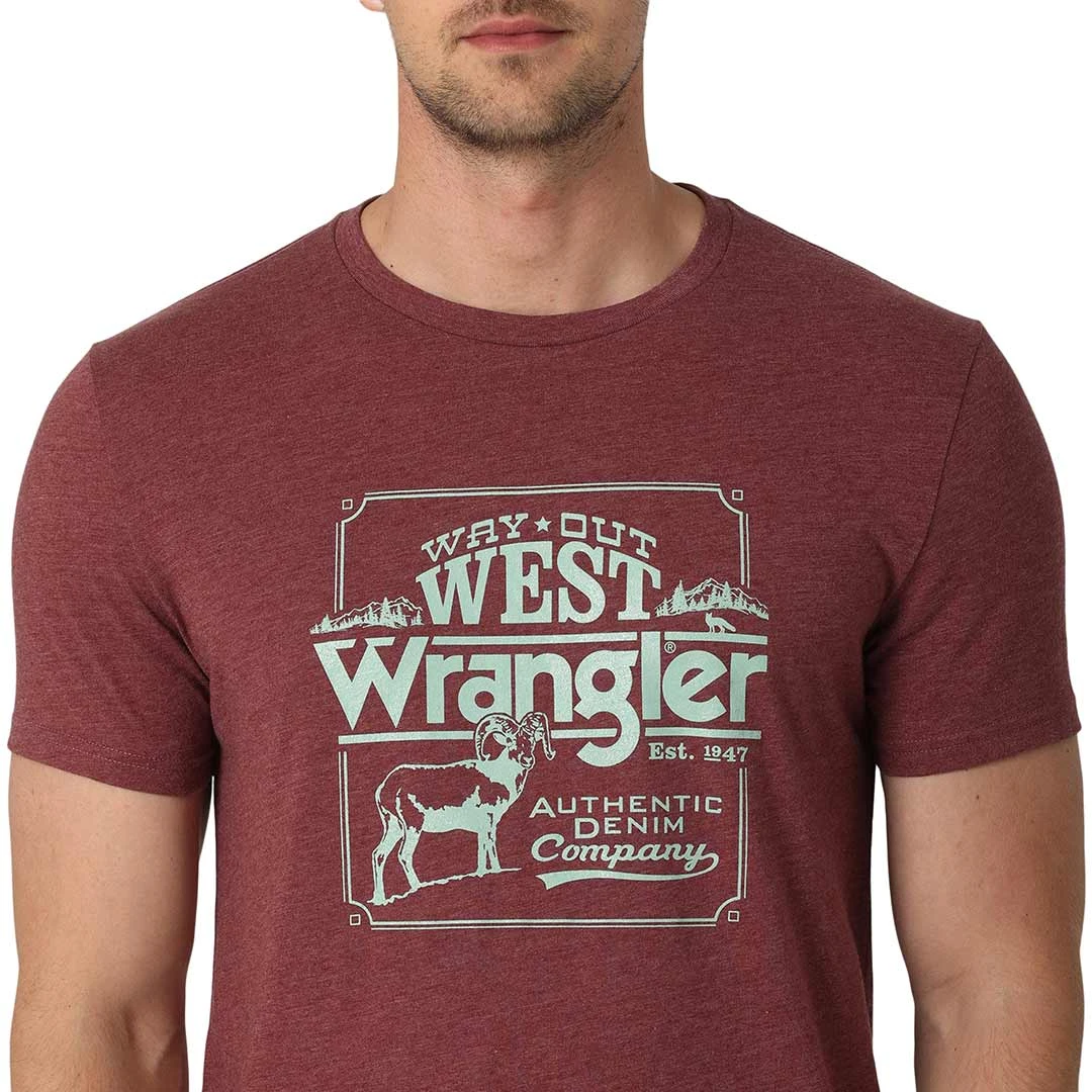 Wrangler Men's Way Out West Graphic T-Shirt 5 Wrangler Men's Way Out West Graphic T-Shirt - Image 3