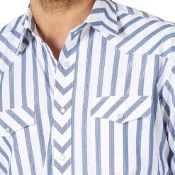 Wrangler Men's Silver Edition Lurex Stripe Snap Shirt 8 Wrangler Men's Silver Edition Lurex Stripe Snap Shirt -Wrangler Store img86213 wrangler men s silver edition lurex stripe snap shirt