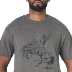 Wrangler Men's Bucking Bronc Graphic Tee 8 Wrangler Men's Bucking Bronc Graphic Tee -Wrangler Store img87338 wrangler men s bucking bronc graphic tee