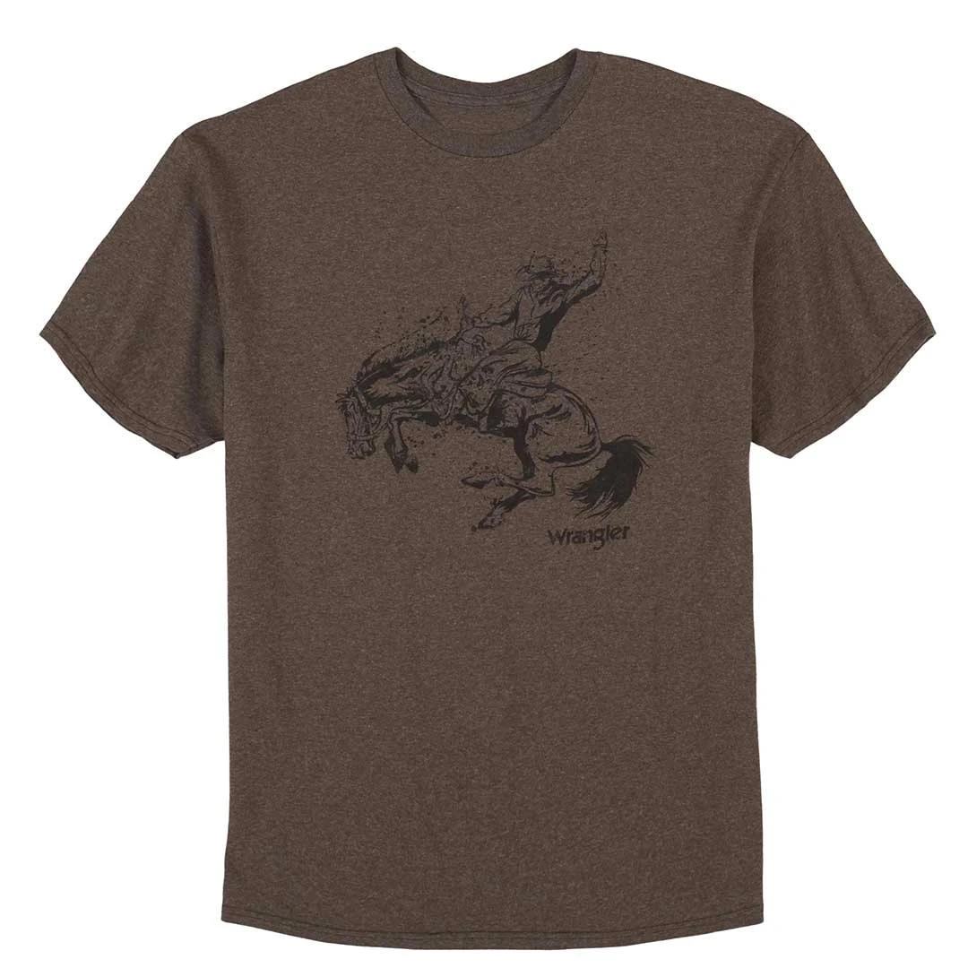 Wrangler Men's Bucking Bronc Graphic Tee 6 Wrangler Men's Bucking Bronc Graphic Tee - Image 4
