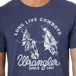 Wrangler Men's Long Live Cowboys Graphic T-Shirt -Wrangler Store img89921 wrangler men s long live cowboys graphic t shirt