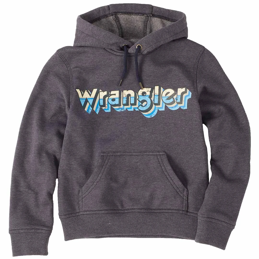 Wrangler Boys' Kabel Logo Graphic Hoodie 6 Wrangler Boys' Kabel Logo Graphic Hoodie - Image 4