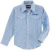 Wrangler Boys' Logo Button-Down Shirt -Wrangler Store img94974 wrangler boys logo button down shirt