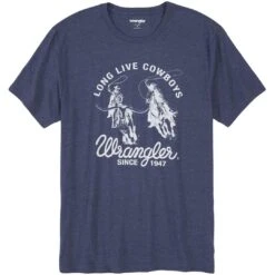 Wrangler Men's Long Live Cowboys Graphic T-Shirt -Wrangler Store img95087 wrangler men s long live cowboys graphic t shirt