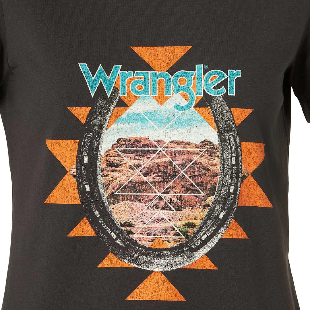 Wrangler Women's Retro Horseshoe Graphic T-shirt 5 Wrangler Women's Retro Horseshoe Graphic T-shirt - Image 3