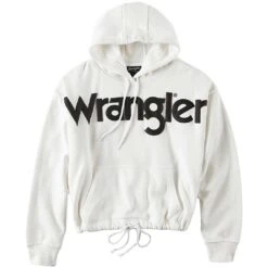 Wrangler Women's Retro Logo Cinched Hoodie -Wrangler Store img99023 wrangler women s retro logo cinched hoodie
