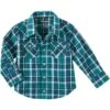 Wrangler Baby Boys' Plaid Snap Shirt 1 Wrangler Baby Boys' Plaid Snap Shirt -Wrangler Store wrangler baby boys plaid snap shirt