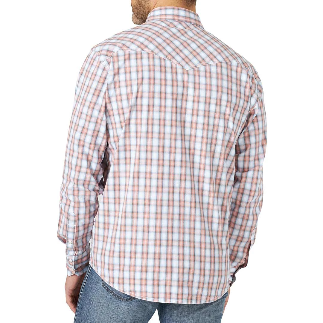 Wrangler Men's 20X Competition Advanced Comfort Plaid Snap Shirt 3 Wrangler Men's 20X Competition Advanced Comfort Plaid Snap Shirt