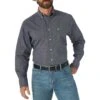 Wrangler Men's 20X Competition Button-Down Print Shirt -Wrangler Store wrangler men s 20x competition button down print shirt