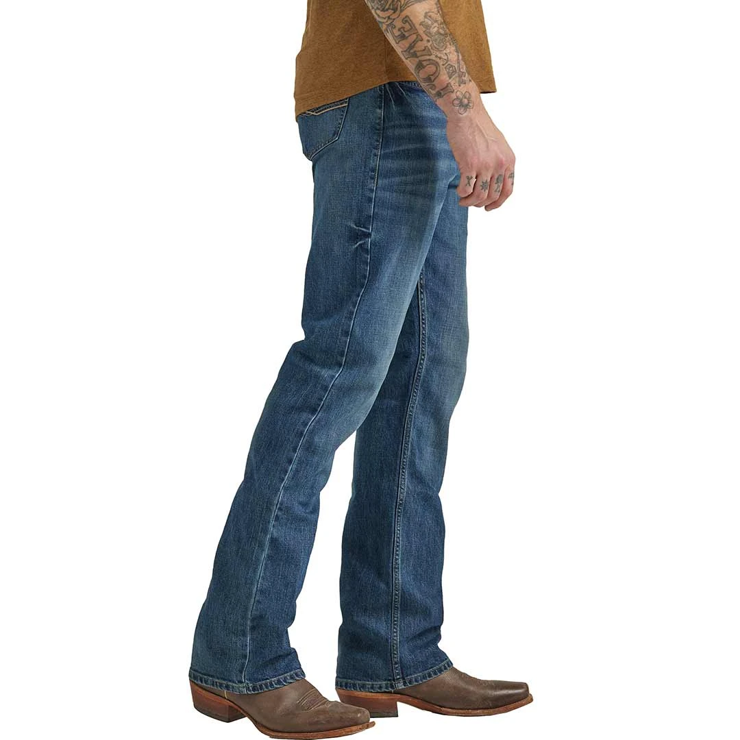 Wrangler Men's 20X No. 42 Vintage Slim Fit Bootcut Jeans 4 Wrangler Men's 20X No. 42 Vintage Slim Fit Bootcut Jeans - Image 2