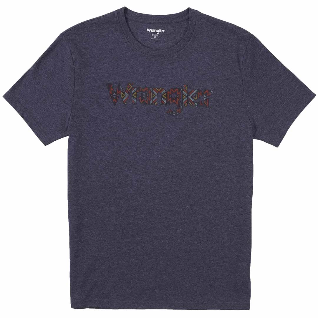 Wrangler Men's Aztec Logo Graphic T-shirt 7 Wrangler Men's Aztec Logo Graphic T-shirt - Image 5