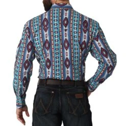 Wrangler Men's Checotah Snap Shirt -Wrangler Store wrangler men s checotah snap shirt