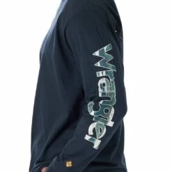 Wrangler Men's Flame Resistant Camo Arm Logo Long Sleeve T-shirt 7 Wrangler Men's Flame Resistant Camo Arm Logo Long Sleeve T-shirt -Wrangler Store wrangler men s flame resistant camo arm logo long sleeve t shirt