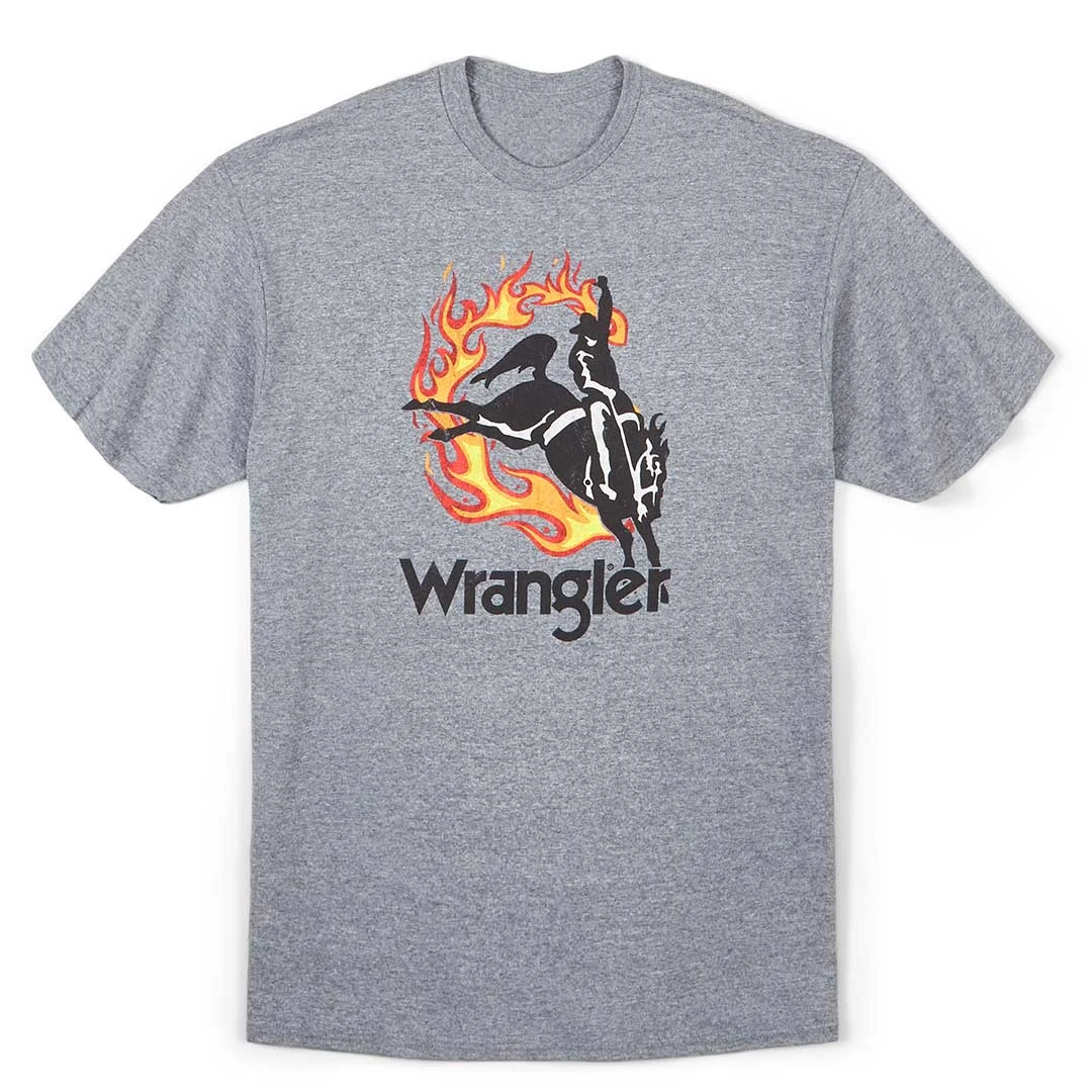Wrangler Men's Ring Of Fire Graphic Tee 3 Wrangler Men's Ring Of Fire Graphic Tee