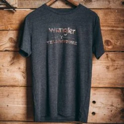 Wrangler X Yellowstone Men's Logo Graphic T-shirt -Wrangler Store wrangler x yellowstone men s logo graphic t shirt
